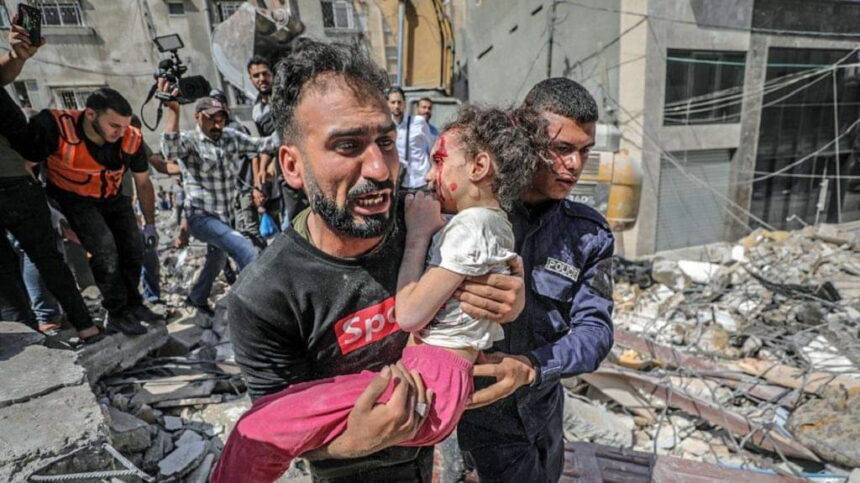गाजा पर इस्राइल ने आज फिर किया हमला, 58 बच्चों और 34 महिलाओं समेत 192 की मौत