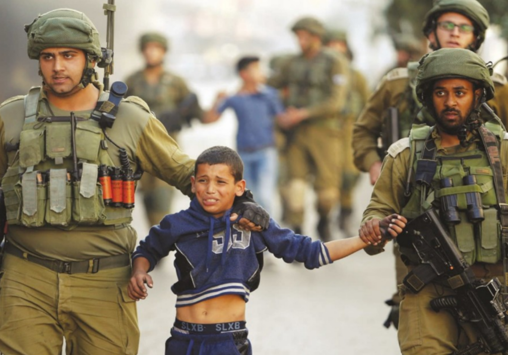 इस्राइल ने अभियान चलाकर कम-से-कम 3,100 फिलिस्तीनियों को हिरासत में लिया