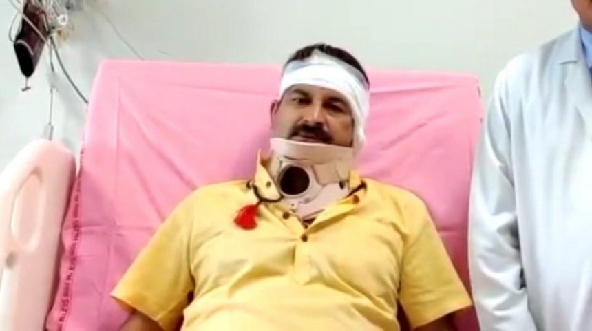 BJP सांसद मनोज तिवारी हुए घायल, सफदर जंग अस्पताल में कराए गए भर्ती